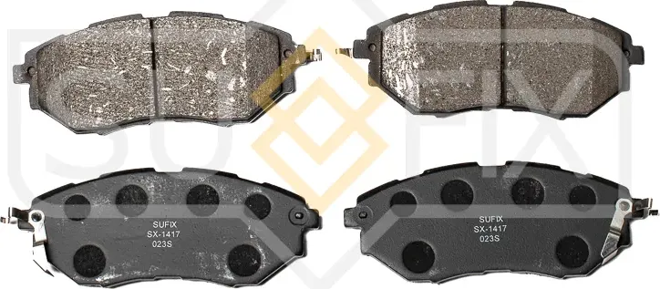 Колодки тормозные передние (Sufix). Артикул SX1417