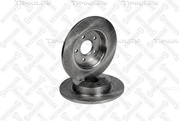 Тормозной диск Stellox задний для Ford Focus II 2004-2012. Артикул 6020-9973-SX