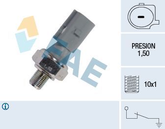 Датчик давления масла FAE для Mercedes-Benz B-Класс I (W245) 2005-2011. Артикул 12840