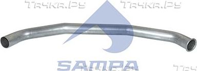 Глушитель Sampa задний для MAN M2000 1995-2005. Артикул 021.157