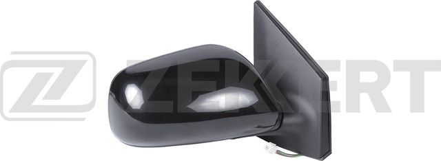 Зеркало боковое (в сборе) Zekkert правое для Toyota Corolla E140, E150 2006-2010. Артикул SP-4059