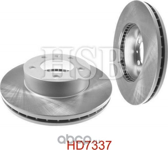 Диск тормозной передний BMW X3 (F25) 11 (HSB). Артикул HD7337