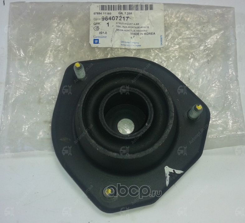 Опора амортизатора (стойки) General Motors. Артикул 96407217