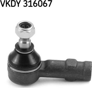 Наконечник рулевой тяги SKF. Артикул VKDY 316067