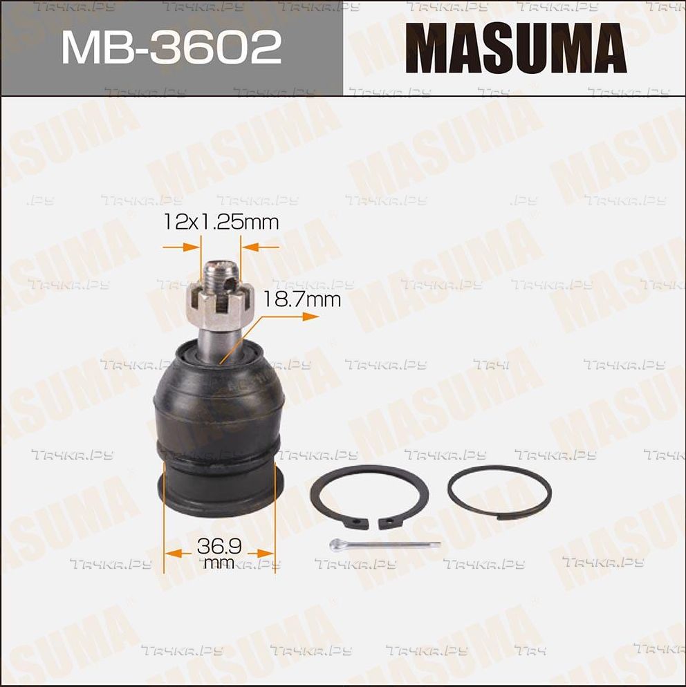 Шаровая опора Masuma передняя передняя правая/левая нижняя для Toyota Yaris II 2005-2011. Артикул MB-3602