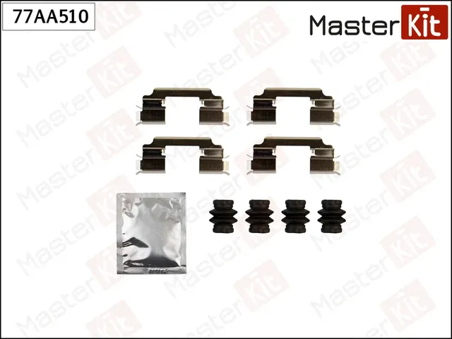 Комплект установочный тормозных колодок MERCEDES-BENZ S-CLASS 13- (Master KIT). Артикул 77AA510