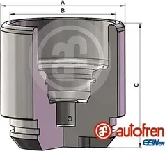 Поршень тормозного суппорта | зад | (Seinsa Autofren). Артикул D025691