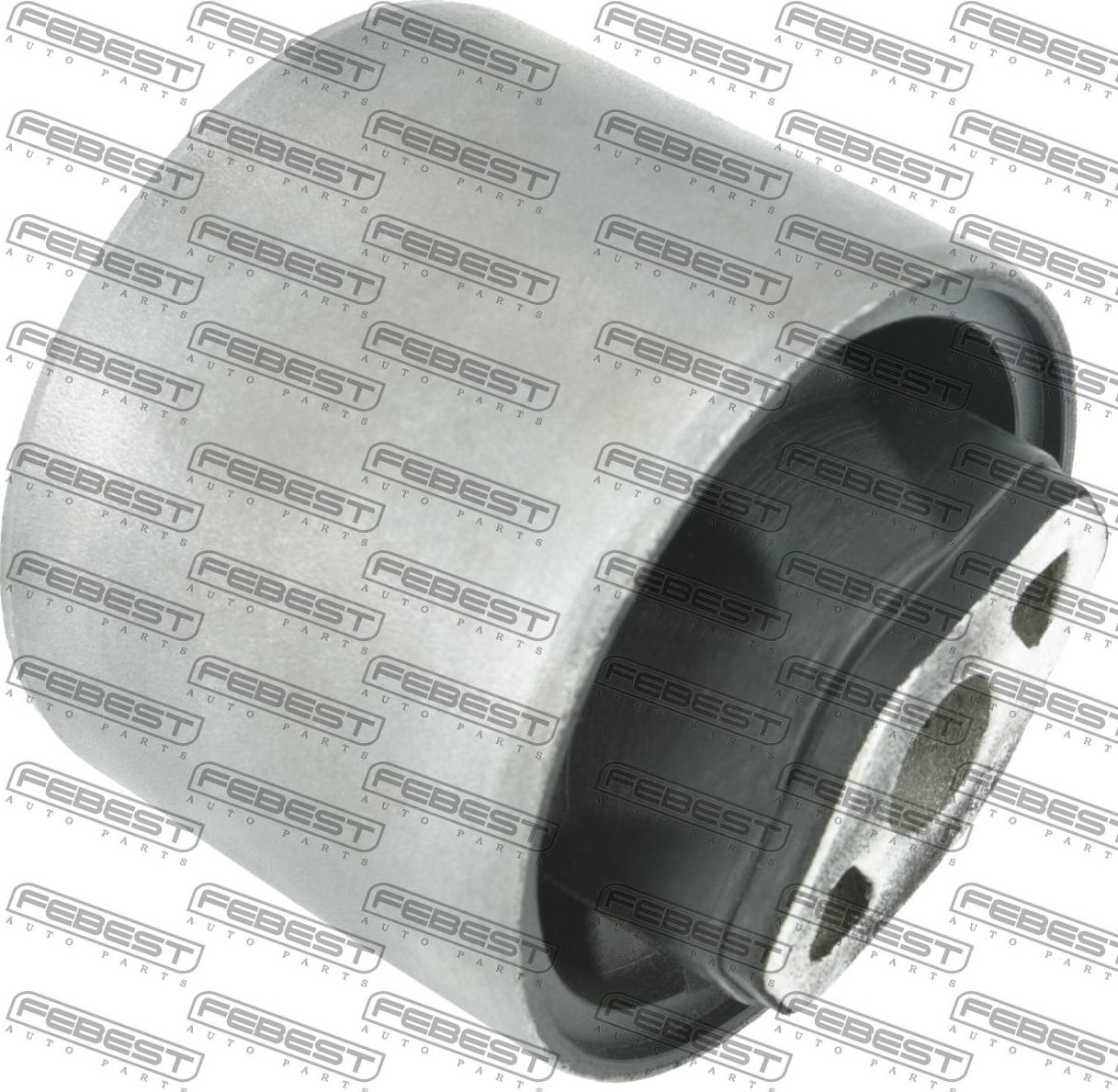 Сайлентблок переднего рычага подвески Febest задний правый/левый нижний для Chevrolet Tracker III (Trax) 2013-2026. Артикул OPAB-J13B