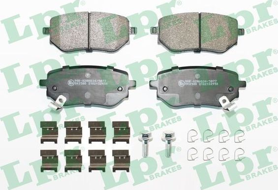 Тормозные колодки LPR. Артикул 05P2150K