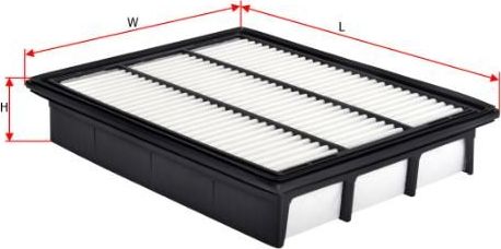 Воздушный фильтр Sakura для SsangYong Stavic 2013-2026. Артикул A-29550