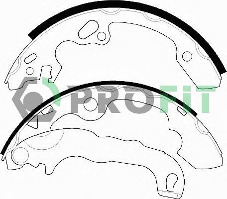 Тормозные колодки Profit. Артикул 5001-0565
