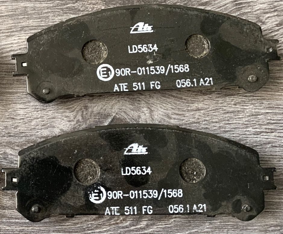 Тормозные колодки ATE Ceramic. Артикул 13.0470-5634.2