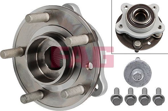 Ступица колеса с интегрированным подшипником Fag. Артикул 713 6605 30