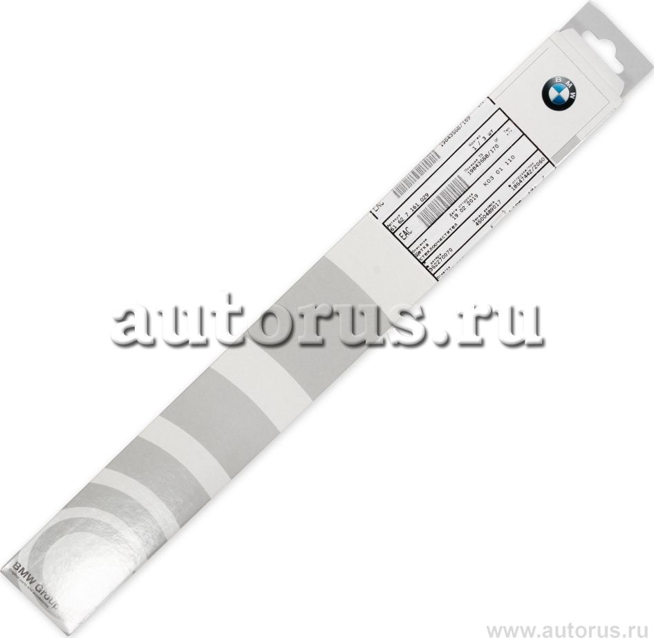 Щетки стеклоочистителя (дворники) BMW. Артикул 61627161029