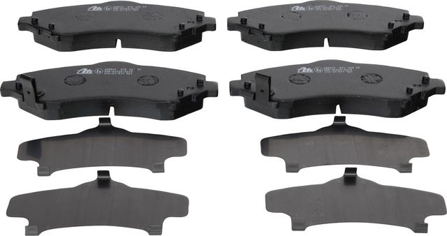 Тормозные колодки ATE передние для Jeep Wrangler III (JK) 2007-2018. Артикул 13.0460-8013.2