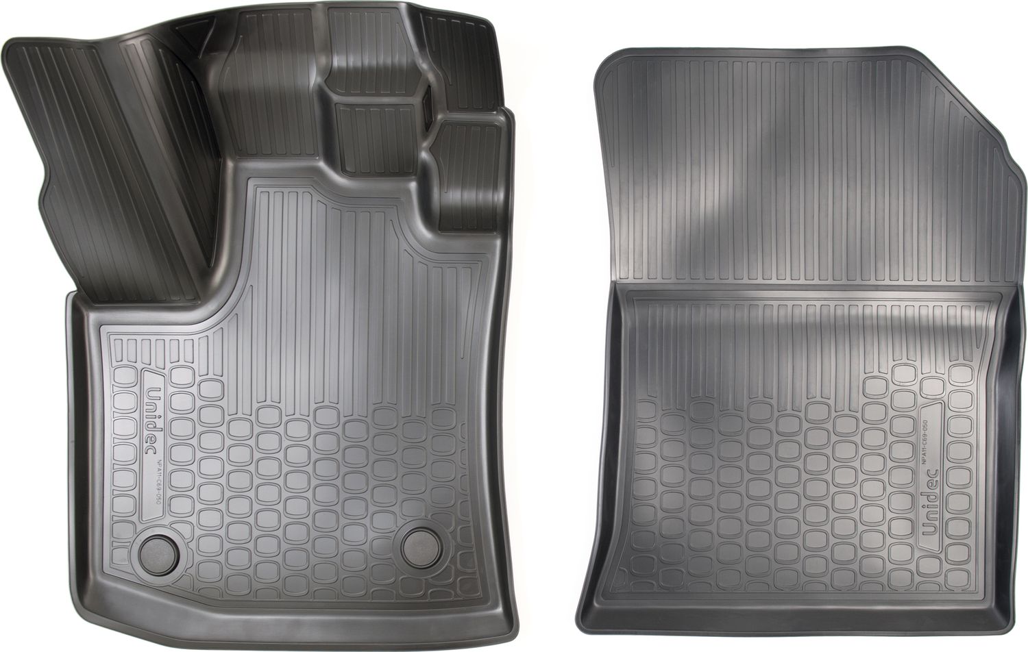 Коврики 3D передние Норпласт для салона Renault Dokker 2012-2026. Артикул NPA11-C69-050