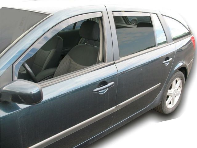 Дефлекторы Heko для окон Renault Laguna II универсал 2001-2007. Артикул 27149