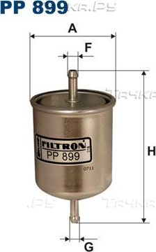 Топливный фильтр Filtron. Артикул PP 899