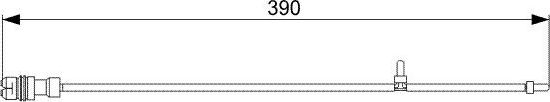 Датчик износа тормозных колодок  Bosch передний правый для Porsche 911 VI (997) 2004-2011. Артикул 1 987 473 041