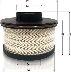 Топливный фильтр  Tecneco Filters. Артикул GS2096E