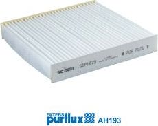 Салонный фильтр Purflux. Артикул AH193