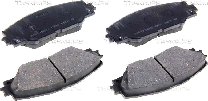 Тормозные колодки Masuma передние для Toyota RAV4 IV (CA40) 2012-2019. Артикул MS-1530