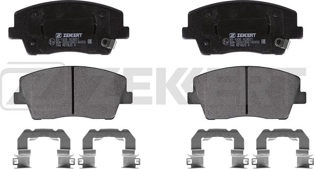 Тормозные колодки Zekkert передние для Kia Stinger I 2017-2026. Артикул BS-1306