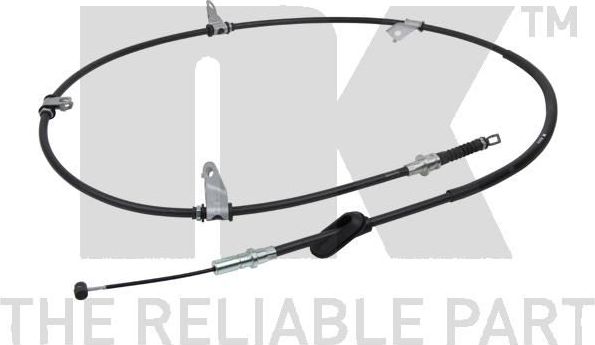 Трос ручника (тросик ручного тормоза) NK. Артикул 902643
