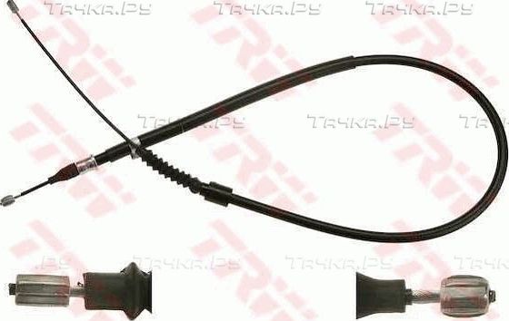 Трос ручника (тросик ручного тормоза) TRW. Артикул GCH2620