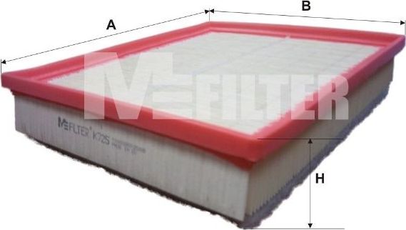 Воздушный фильтр MFilter. Артикул K 725