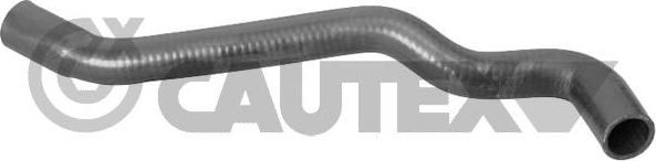 Патрубок радиатора (системы охлаждения) Cautex. Артикул 086180