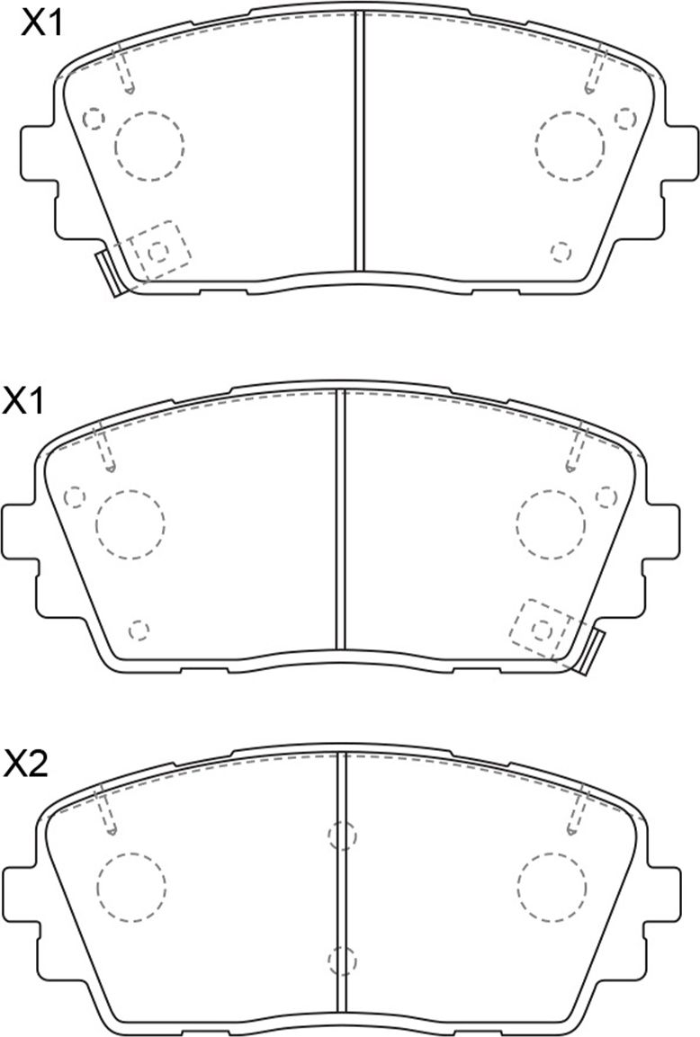 Тормозные колодки NiBK. Артикул PN0580