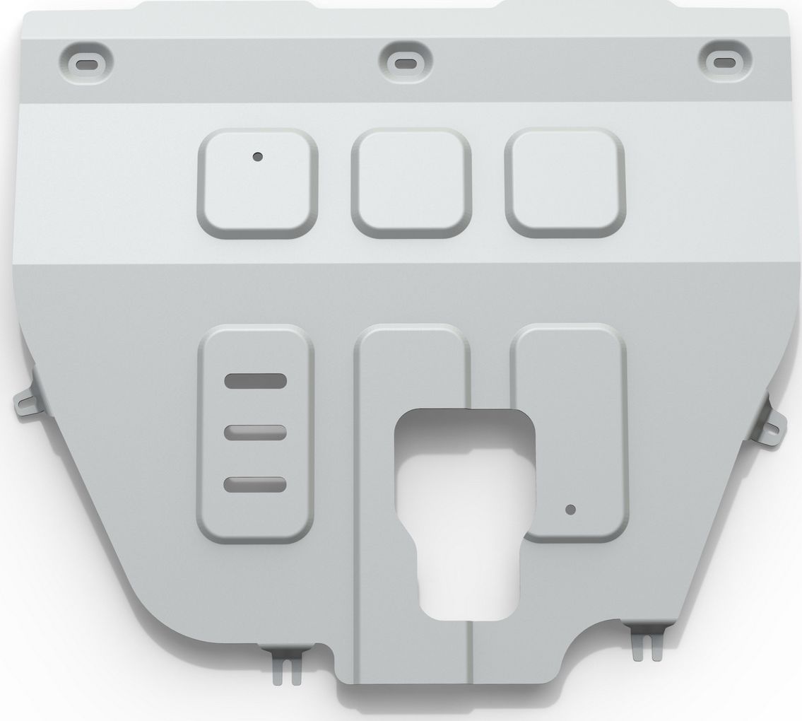 Защита алюминиевая Rival для картера и КПП Kia Sorento IV 4WD 2020-2026. Артикул 333.2853.1