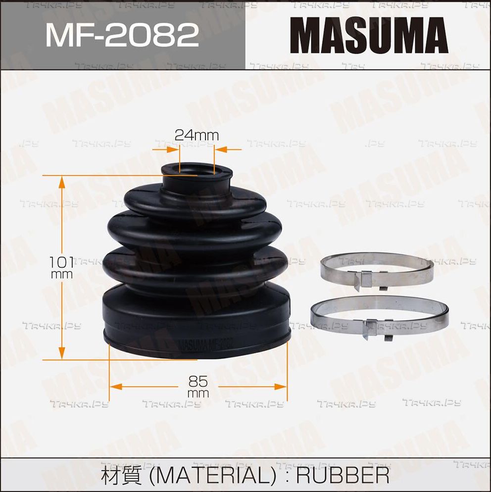 Пыльник ШРУСа наружный Masuma передний для Honda CR-X III 1992-1998. Артикул MF-2082