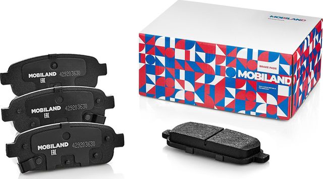 Тормозные колодки Mobiland. Артикул 429203630