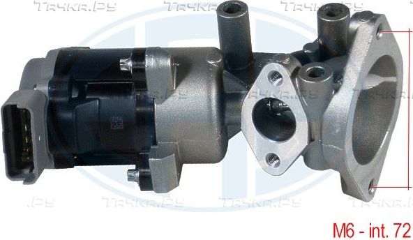 Клапан EGR (рециркуляции выхлопных газов) Era OEM левый для Land Rover Discovery IV 2009-2016. Артикул 555105