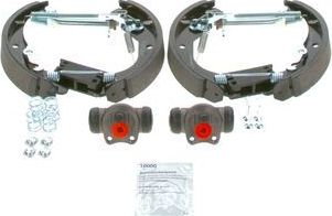 Тормозные колодки Bosch SuperPro задние для Chevrolet Corsa 2000-2002. Артикул 0 204 114 581