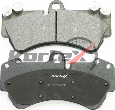 Колодки тормозные передние (Kortex). Артикул KT1720STD
