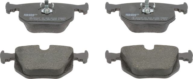 Тормозные колодки Ferodo Premier Eco Friction задние для Maserati Ghibli II 1992-1997. Артикул FDB857