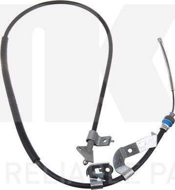 Трос ручника (тросик ручного тормоза) NK. Артикул 901957