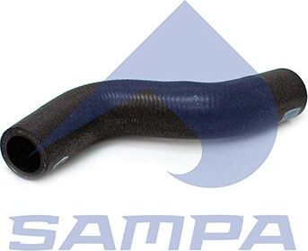 Патрубок радиатора (системы охлаждения) Sampa. Артикул 043.394