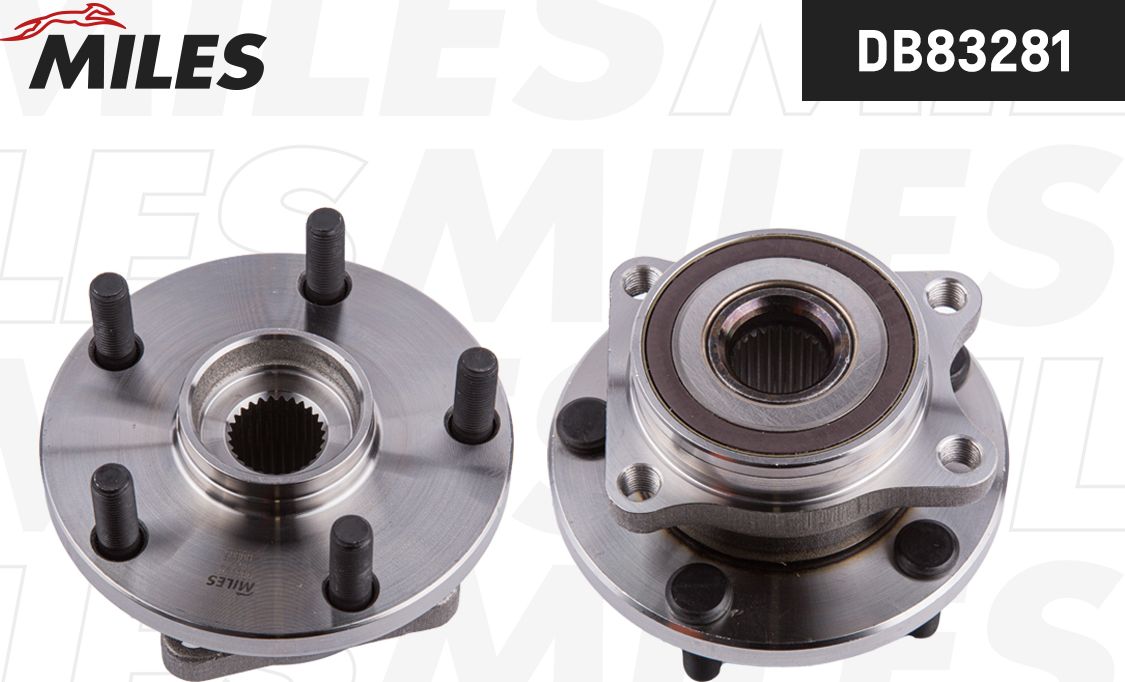 Ступица колеса с интегрированным подшипником Miles передняя передняя правая/левая для Subaru Legacy VI 2015-2026. Артикул DB83281
