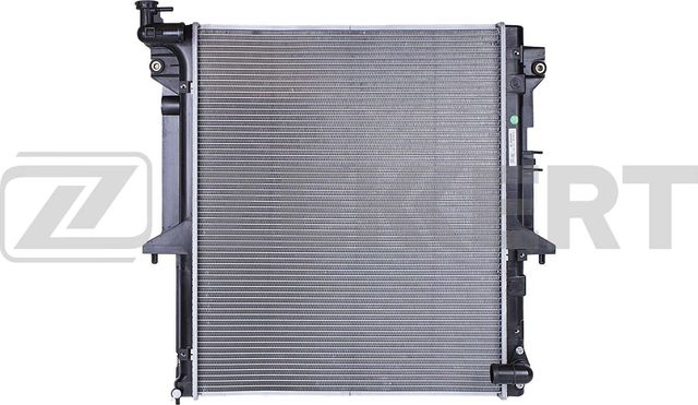 Радиатор охлаждения двигателя Zekkert для Mitsubishi L200 IV 2005-2015. Артикул MK-1577