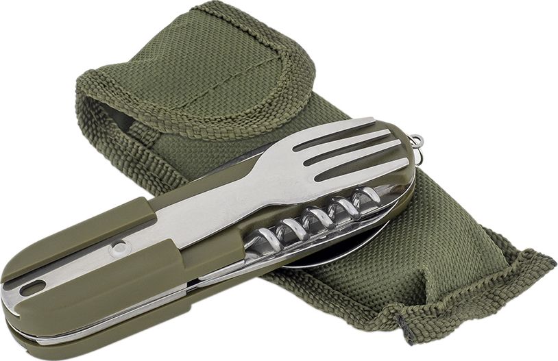 Набор столовых приборов Tourist Дружба (7 в 1), в чехле. Артикул ДМ-370