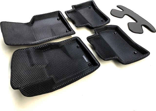 Коврики Euromat 3D EVA для салона Jaguar F-Pace 2016-2026. Артикул EM3DEVA-002753