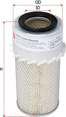 Воздушный фильтр Sakura. Артикул AS-1825