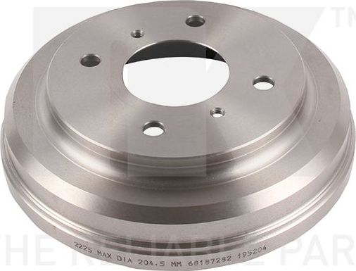 Тормозной барабан NK. Артикул 252225