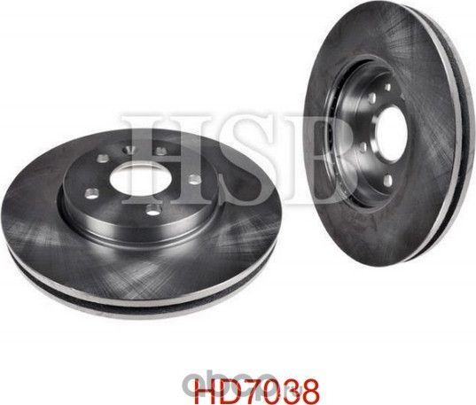 Диск тормозной пер. (HSB). Артикул HD7038