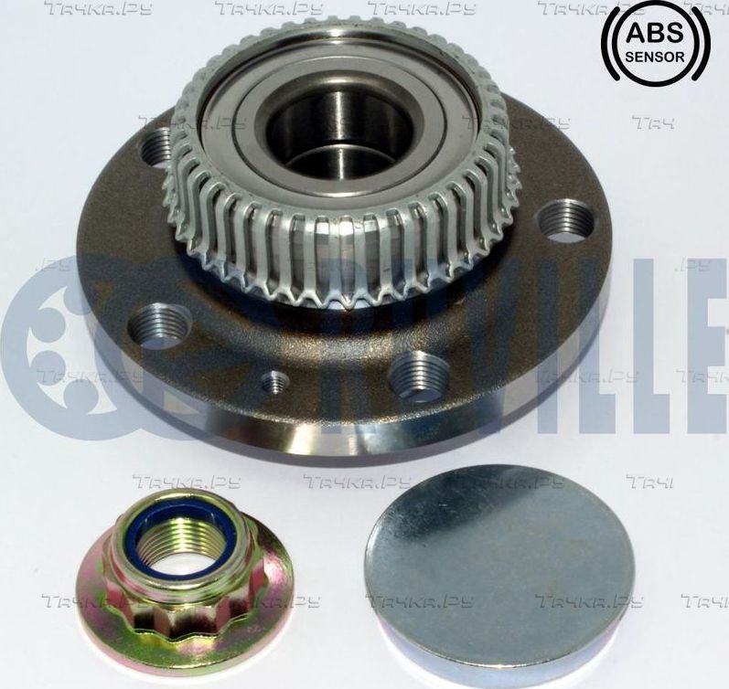 Ступица колеса с интегрированным подшипником Ruville задняя для SEAT Toledo II 1998-2006. Артикул 220622