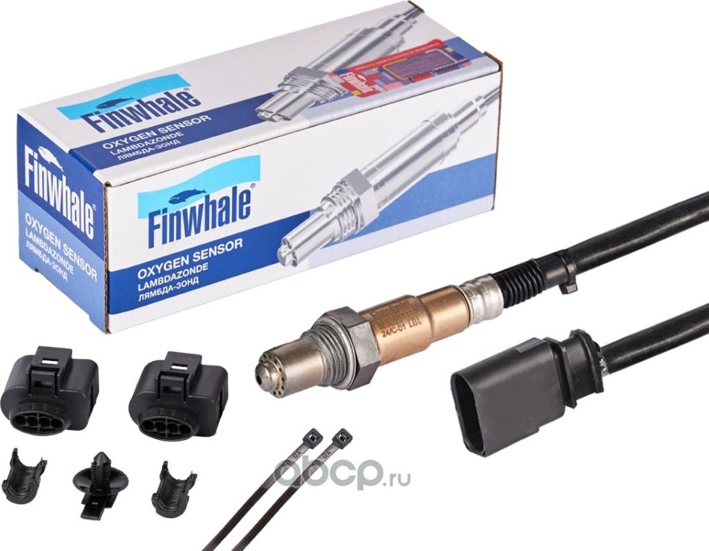 Лямбда-зонд A3(8P_)/A5(8T3/8F7)/A6(C6)/FabiaII/OctaviaII/Rapid(12-15)/GolfV/VI/P (Finwhale). Артикул SOX023